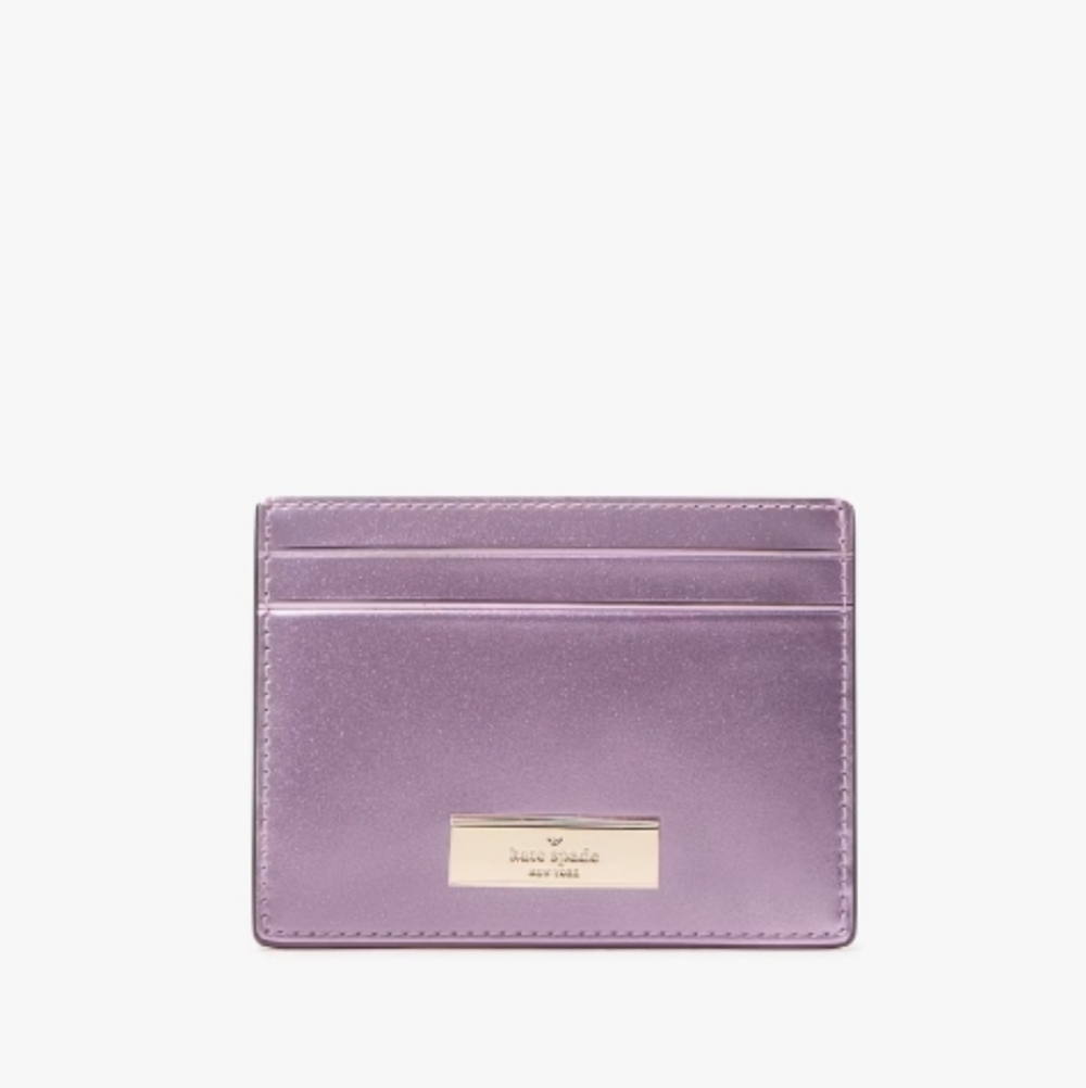 Kate Spade Kenzie Boxed Small Card Holder: Quartz Pink, 4.0×3.04, NWT - Picture 3 of 4